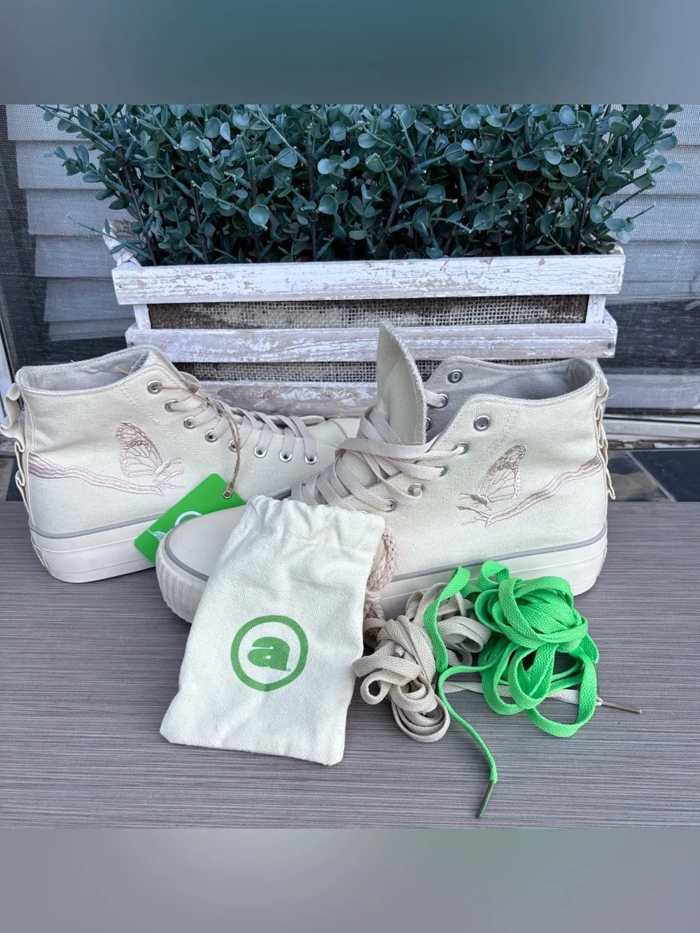 AMAC Limited Edition Metamorphosis Platform Sneakers